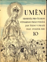 : Umění. Sborník pro českou výtvarnou práci 10 1941