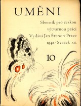 : Umění. Sborník pro českou výtvarnou práci 10 1940