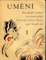 : Umění. Sborník pro českou výtvarnou práci 1 1938