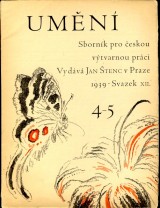 : Umění. Sborník pro českou výtvarnou práci 4-5 1939