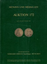 : Gerhard Hirsch Münzen und Medaillen Auktion 172./1991