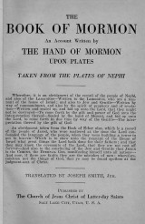 : The Book of Mormon