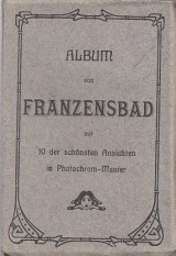 Františkovy Lázně.Pohlednice: Album von Franzensbad