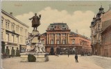 Szeged: Klauzál tér a Kossuth szoborral