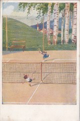 Deti,children: Deti hrajú tenis