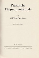Vogelsang C.Walther: Praktische Flugmotorenkunde