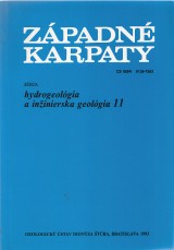 : Západné Karpaty séria hydrogeológia a inžinierska geológia 11