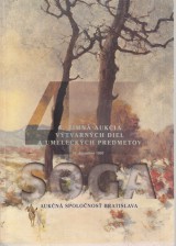 : SOGA 4.zimná aukcia výtvarných diel a umeleckých predmetov 16.12.1997
