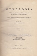 Velenovský J. red.: Mykologia I.roč. 1924