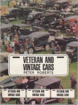 Roberts Peter: Veteran and vintage cars