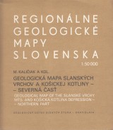 : Geologická mapa Slanských vrchov a Košickej kotliny severná časť