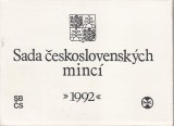 : Sada obehových minci ČSFR 1992