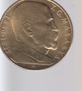 : Československo 10 Kč T.G.Masaryk 1990