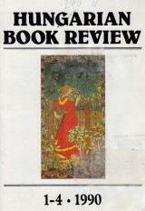 : Hungarian Book Review 1.-4. 1990 vol.XXXII.