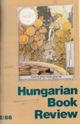 : Hungarian Book Review 1.-4. 1986 vol.XXVIII.