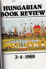 : Hungarian Book Review 1.-4.1988 vol.XXX.