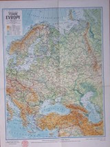 : Príuční mapa východní Evropy 1:2 500 000