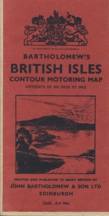 : Bartholomew´s British Isles contour motoring map