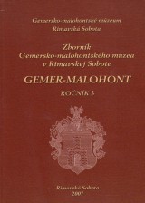 Bodorov Oga zost.: Gemer-Malohont ro. 3. 2007