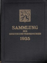 : Sammlung der Gesetze und Verordnungen 1935