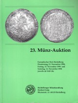 : Heidelberger 23/1998 Mnz-Auktion