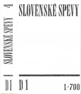 Galko Ladislav: Slovensk spevy IV. Dodatky 1. 1-700