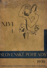 Krčméry Štefan red.: Slovenské pohľady 1930 č. 1. roč. 46.
