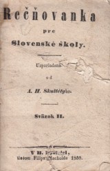 kultty August Horislav: Reovanka pre Slovensk koly II.
