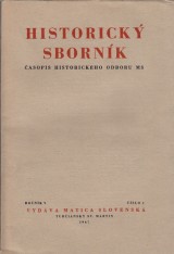 Rapant Daniel zost.: Historick sbornk 1947 . 1. ro. V.