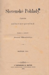 kultty Jozef red.: Slovensk pohady 1894 . 1.-12. ro. XIV.