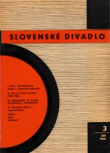 Pateka Jlius red.: Slovensk divadlo 1966 .3.