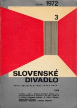 Mrlian Rudolf red.: Slovensk divadlo 1972 .3.