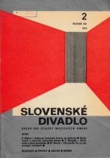 Mrlian Rudolf red.: Slovensk divadlo 1973 .2.