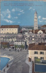 Split postcard: Split Juna Fasada Dioklecijanove Palac