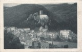 Baden postcard: Baden Helenental,Rauhenstein