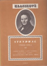 Stendhal: Vbor z dla III.
