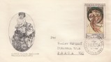 FDC 1969: FDC Alfons Mucha Tanec POFIS 1776