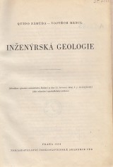 Zruba Quido, Mencl Vojtech: Inenrsk geologie