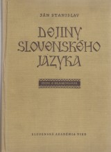 Stanislav Jn: Dejiny slovenskho jazyka I.vod a hlskoslovie
