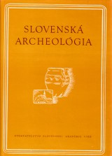 Chropovsk Bohuslav a kol. red.: Slovensk archeolgia 1972 ro.XX.-1