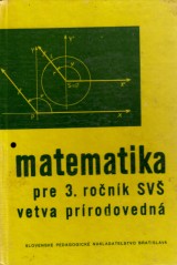 Kraemer Emil a kol.: Matematika pre 3. ro. SV vetva prrodovedn