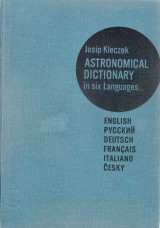 Kleczek Josip: Astronomick slovnk esjazyn