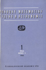Kraemer Emil red.: Pokroky matematiky,fyziky a astronomie 1965 10.ro.