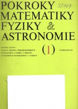 Kowalski Oldich red.: Pokroky matematiky,fyziky a astronomie 1976 21.ro.