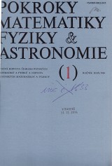 Kowalski Oldich red.: Pokroky matematiky,fyziky a astronomie 1984 29.ro.