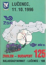 Rapco Pavol a kol.: 125.vroie elezninej trate Budape-Luenec-Zvolen 1871-1996