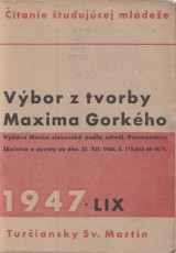 Maxim Gorkij: Vber z tvorby Maxima Gorkho