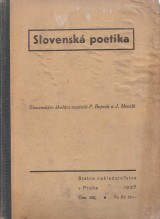 Bujnk Pavol, Menk J.: Slovensk poetika