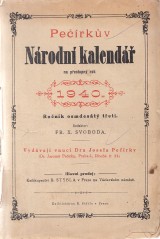 Svoboda F. red.: Perkv Nrodn kalend na pestupn rok 1940