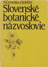 ervenka Martin a kol.: Slovensk botanick nzvoslovie